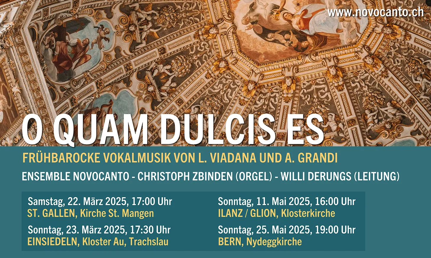 O QUAM DULCIS ES - Viadana & Grandi