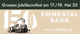 Jubiläum 150 Jahre Emmentalbahn